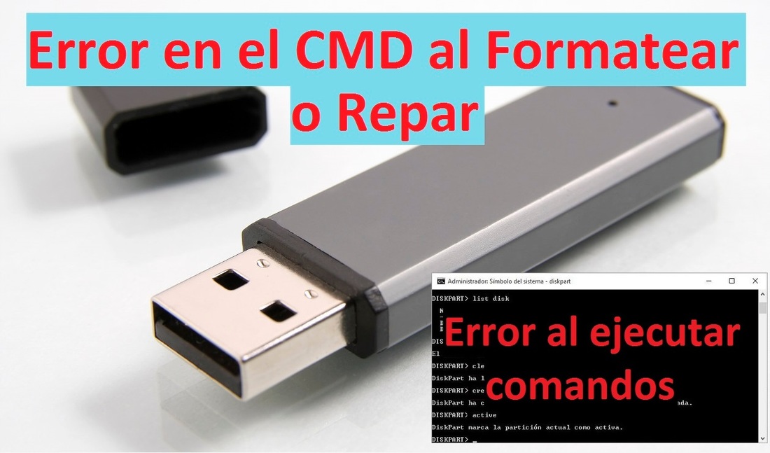 Cómo Solucionar Los Errores En El Cmd Al Formatear Reparar O Eliminar Contra Escritura Una 2032